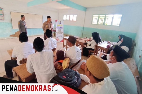Kapolsek Kangayan Melaksanakan Program Mabes Polri