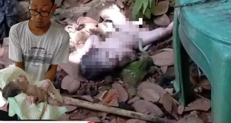 Ditemukan Bayi Perempuan Yang Baru Dilahirkan Dibuang Begitu Saja