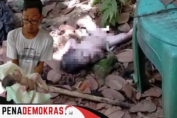 Ditemukan Bayi Perempuan Yang Baru Dilahirkan Dibuang Begitu Saja
