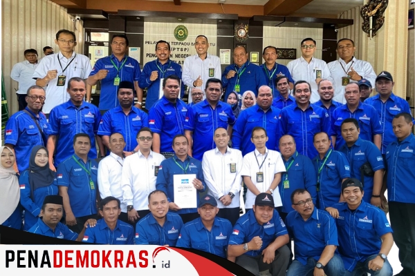 Menolak PK Moeldoko DPC Demokrat Sumenep Berkomitmen AHY Menjadi Ketum 