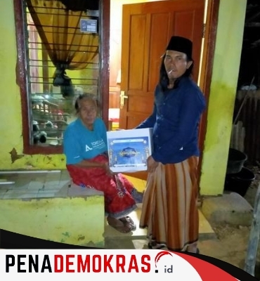 Melalui Redaksi Media Suarademokrasi Pelindo Kalianget Membagikan Paket Sembako