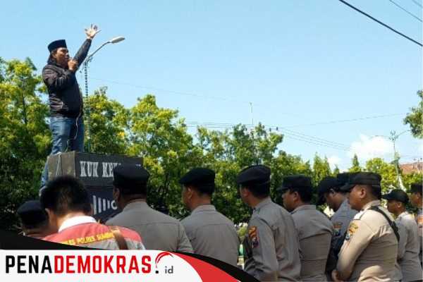 Aksi Demontrasi Mengecam Keras Sejumlah Anggota DPRD Sumenep
