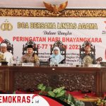 Polres Sumenep Gelar Do'a Bersama Lintas Agama