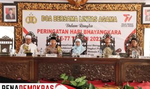 Polres Sumenep Gelar Do'a Bersama Lintas Agama