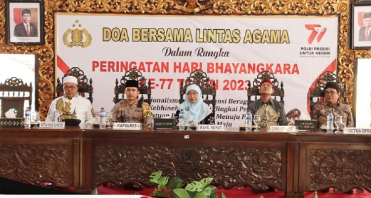Polres Sumenep Gelar Do'a Bersama Lintas Agama