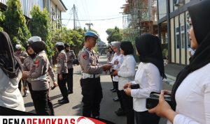 Propam Polres Sumenep Laksanakan Gaktibplin Polwan
