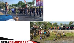 TNI AL Lanal Batuporon Peduli Kebersihan Lingkungan