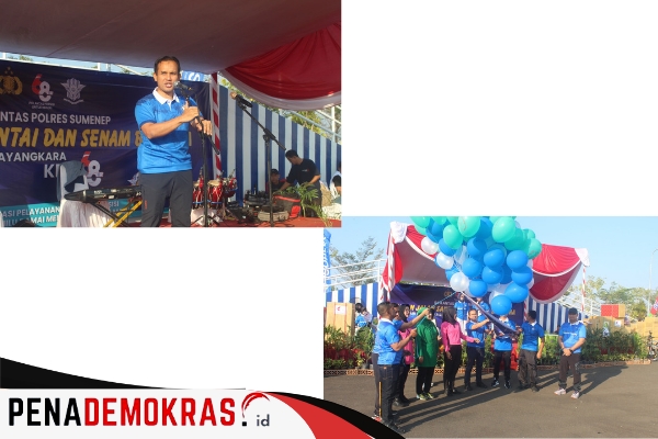 Polres Sumenep Gelar JJS Dan Senam Bersama