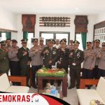 HUT TNI Ke-78, Polres Sumenep Berikan Surprise Ke Kodim 0827/Sumenep