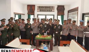 HUT TNI Ke-78, Polres Sumenep Berikan Surprise Ke Kodim 0827/Sumenep