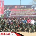 Danlanal Batuporon Hadiri Penutupan TMMD Ke 118 2023