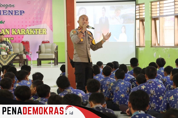 Cegah Kenakalan Remaja Dan Bullying, Wakapolres Sumenep Gelar Binluh