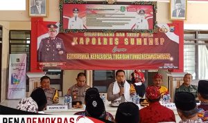 Kapolres Sumenep Lakukan Kunker ke Pulau Raas Mempererat Silaturahmi