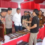 Polres Sumenep Menggelar Pameran Keris Dan Batu Akik Se-Indonesia