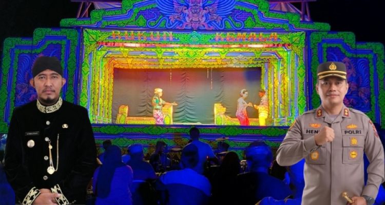 Polres Sumenep Sukses Gelar Ludruk Meriahkan HUT Bhayangkara Ke-78