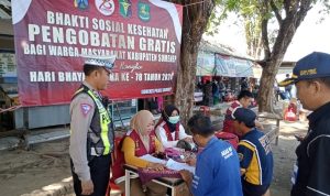 Polres Sumenep Warnai Kemeriahan HUT Bhayangkara Ke-78 Gelar Bakti Sosial Kesehatan