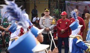 Pelepasan Lomba Drumband Dalam Rangka HUT Bhayangkara ke-78 di Sumenep
