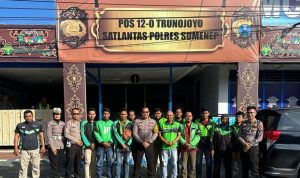 Satlantas Polres Sumenep Menghimbau Hindari HP dan Merokok Saat Berkendara