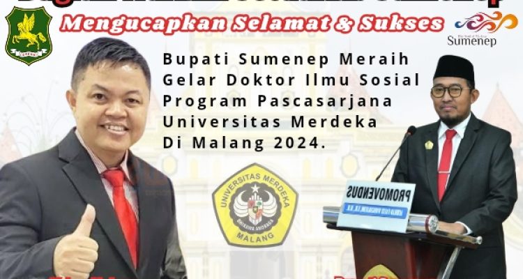 Kabag Hukum Setdakab Sumenep Memberikan Apresiasi Dan Selamat Kepada Bupati Fauzi