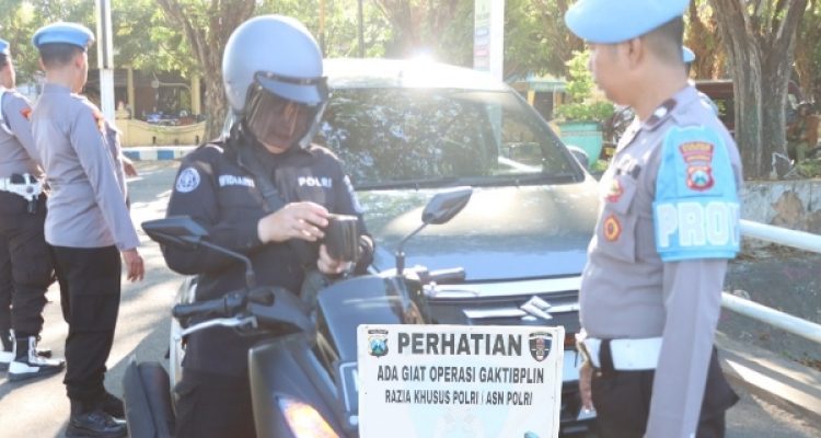 Polres Sumenep Gelar Gaktibplin Personel Ciptakan Kedisiplinan dalam Rangka Ops Patuh Semeru 2024