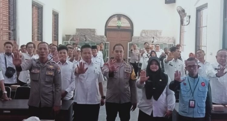 Cegah Pungli dan Gratifikasi: UPP Saber Pungli Polres Sumenep Lakukan Sosialisasi