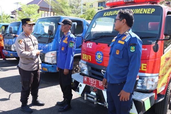 Polres Sumenep Akan Mendistribusikan Bantuan Air Bersih Antisipasi Kekeringan