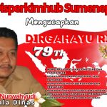 Ucapan Selamat Dan Harapan Disperkimhub Sumenep Dirgahayu RI Yang ke-79