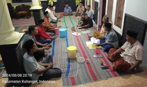 Pengurus RT 007 / RW 003 Dusun Kebun Kelapa Gelar Rapat Persiapan Lomba HUT RI Ke-79