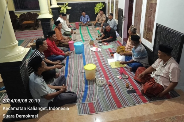 Pengurus RT 007 / RW 003 Dusun Kebun Kelapa Gelar Rapat Persiapan Lomba HUT RI Ke-79