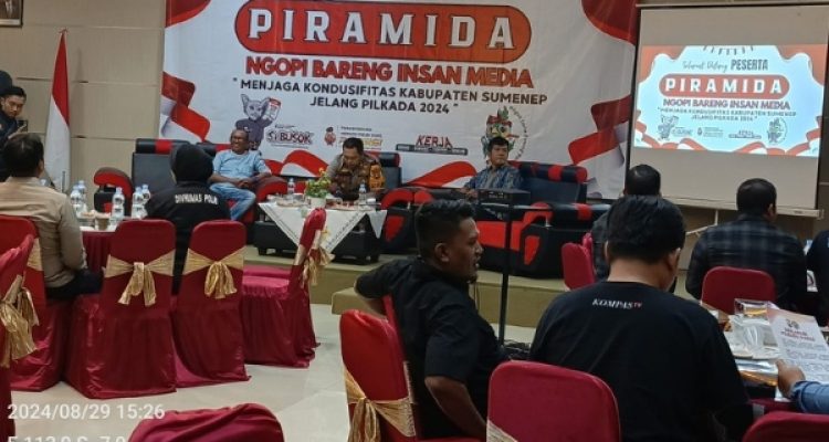 Polres Sumenep Dan Media Siap Jaga Kondusivitas Pilkada 2024