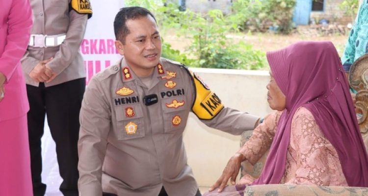 Polres Sumenep Gelar Bakti Sosial, Dalam Rangka Hari Lalulintas Bhayangkara Ke-69