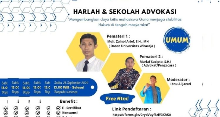 PMII FH Unija Rayon Gusdur Gelar Seminar Advokasi: Ajak Mahasiswa Tingkatkan Daya Kritis