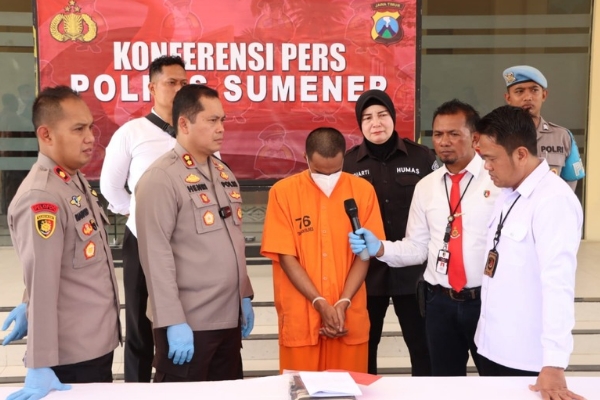 Kakak Kandung Rudapaksa Adiknya Sendiri Hingga Hamil, Pelaku Diamankan Polres Sumenep 