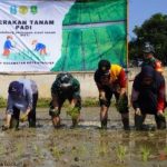 Dandim 0827/Sumenep Dukung Program Perluasan Areal Tanam Padi di Desa Pabian