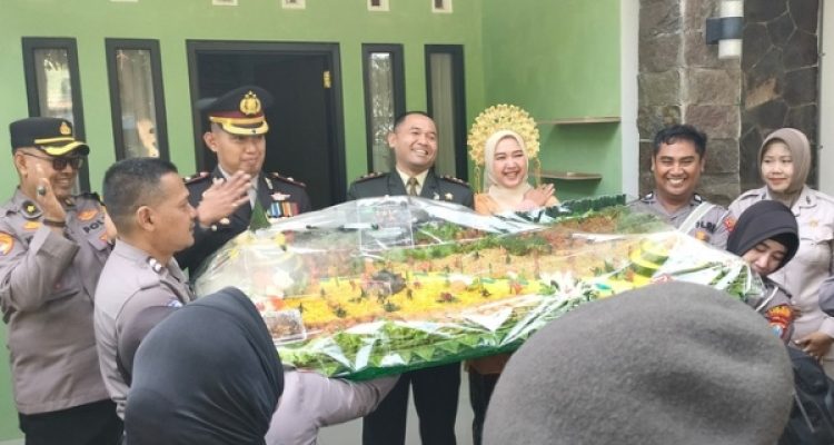 Sinergitas TNI Polri Merayakan HUT TNI Ke-79: Polres Sumenep Berikan Kejutan Istimewa