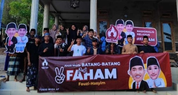Pemuda Batang-Batang Dukungan Kemenangan Fauzi-Imam Pilkada 2024