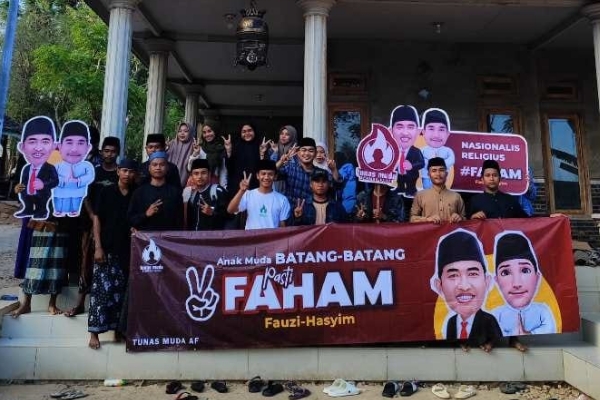 Pemuda Batang-Batang Dukungan Kemenangan Fauzi-Imam Pilkada 2024