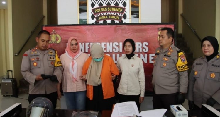 Pelaku Pembuangan Bayi Berhasil Diamankan Polres Sumenep 