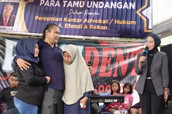 Kisah Perjuangan Sang Advokat A. Efendi Menginspirasi Undangan
