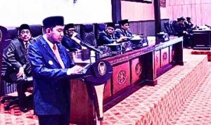 Rapat Paripurna DPRD Sumenep Penyampaian Visi Misi Bupati 2025-2030