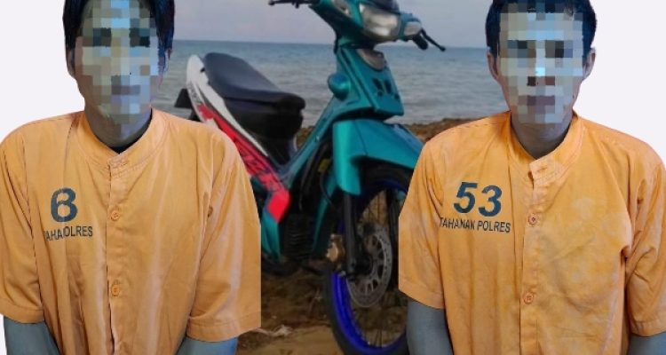 Satreskrim Polres Sumenep Tangkap Dua Pelaku Curanmor
