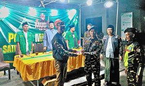 Satkorcab Banser Sumenep Sediakan Posko Mudik Lebaran 2025