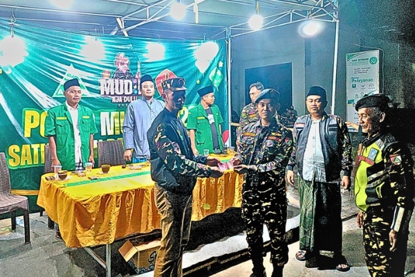 Satkorcab Banser Sumenep Sediakan Posko Mudik Lebaran 2025