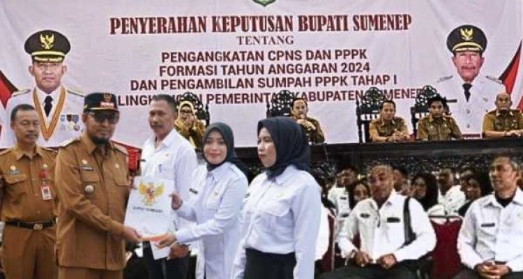 Pemkab Sumenep Jadi yang Pertama Tuntaskan CPNS dan PPPK 2024