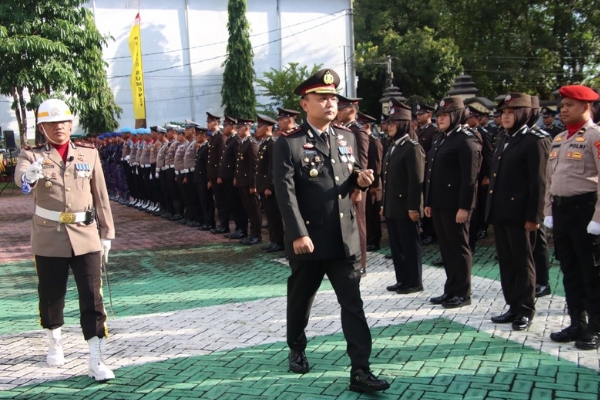 Sinergi Lintas Sektor Mewarnai Peringatan Hari Bhayangkara di Sumenep