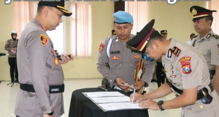 Serah Terima Jabatan, Kapolres Sumenep Ingatkan Profesionalisme Polisi