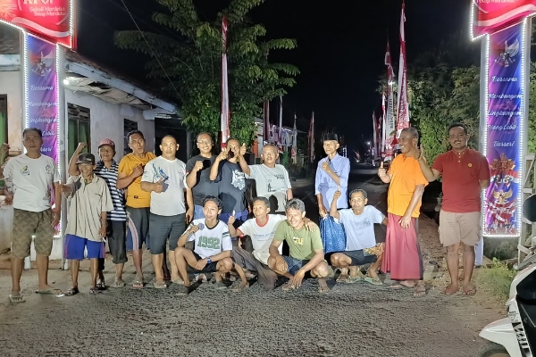 Semarak HUT RI, RT 7 RW 3 Desa Kalianget Barat Hiasi Jalan dan Gelar Perlombaan