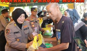 Polres Sumenep Gelar Gerakan Pangan Murah Jelang HUT RI ke-80
