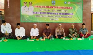 Sinergitas Kapolsek Krejengan Gelar Jumat Legi Maulid