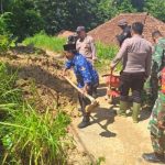 TNI Polri Sigap Tangani Longsor